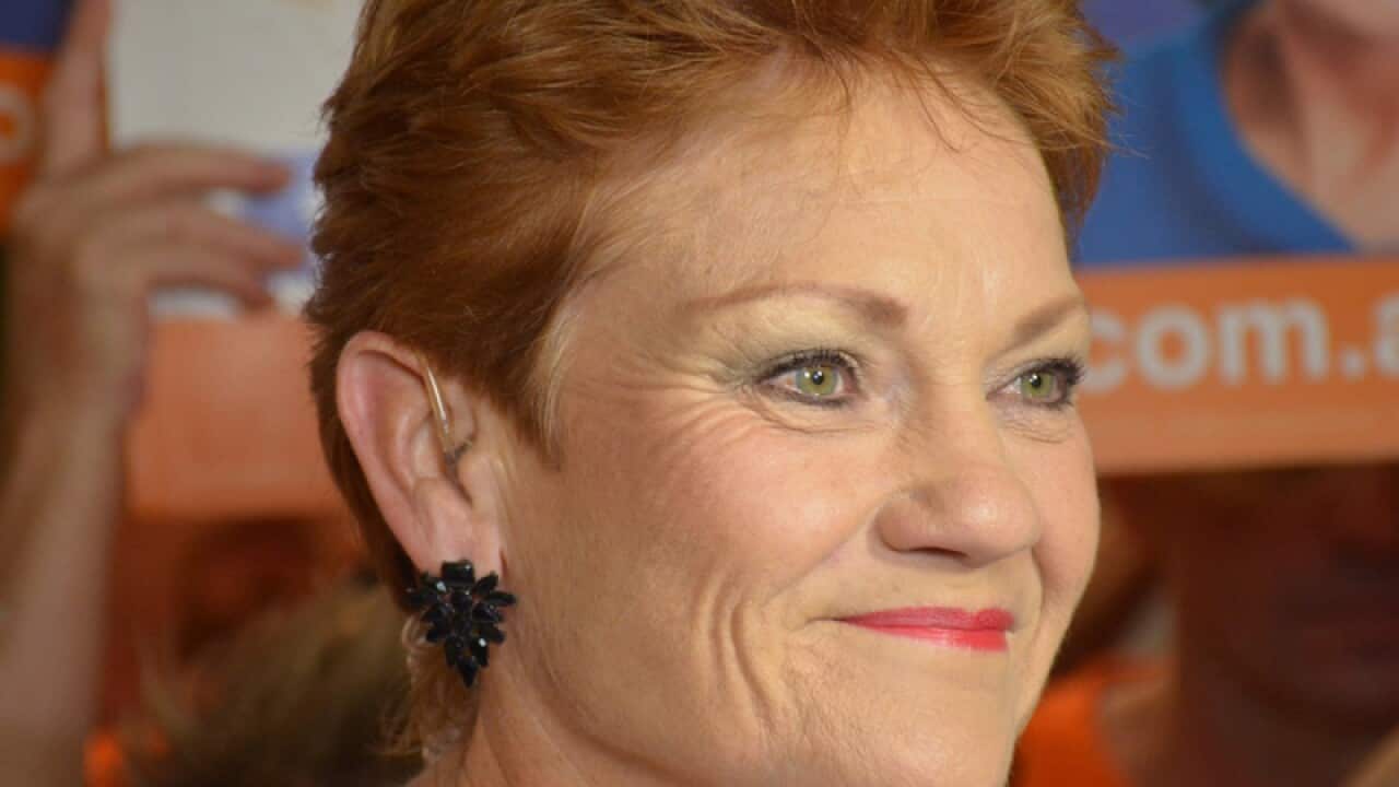 One Nation leader Pauline Hanson