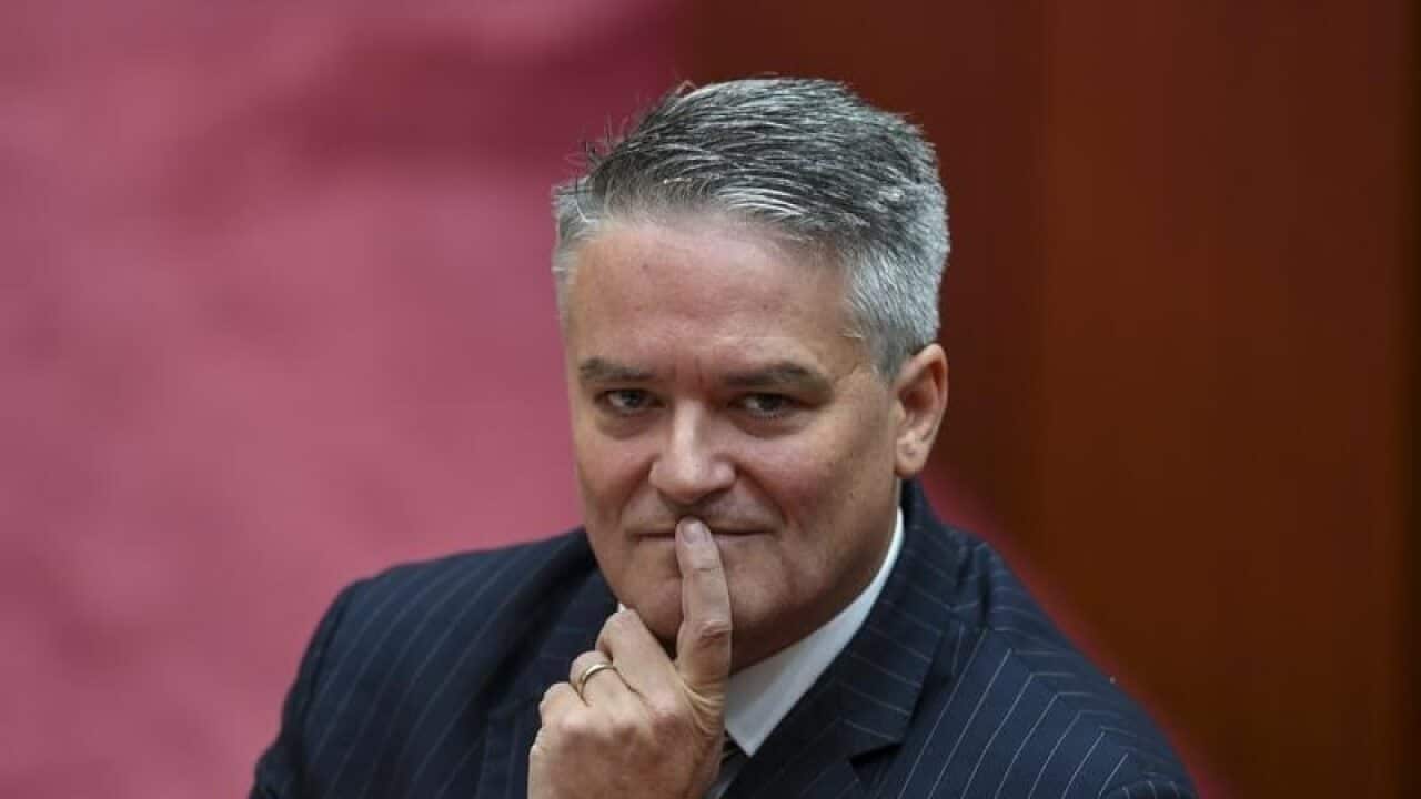 Finance Minister Mathias Cormann took a great deal of questions on notice.