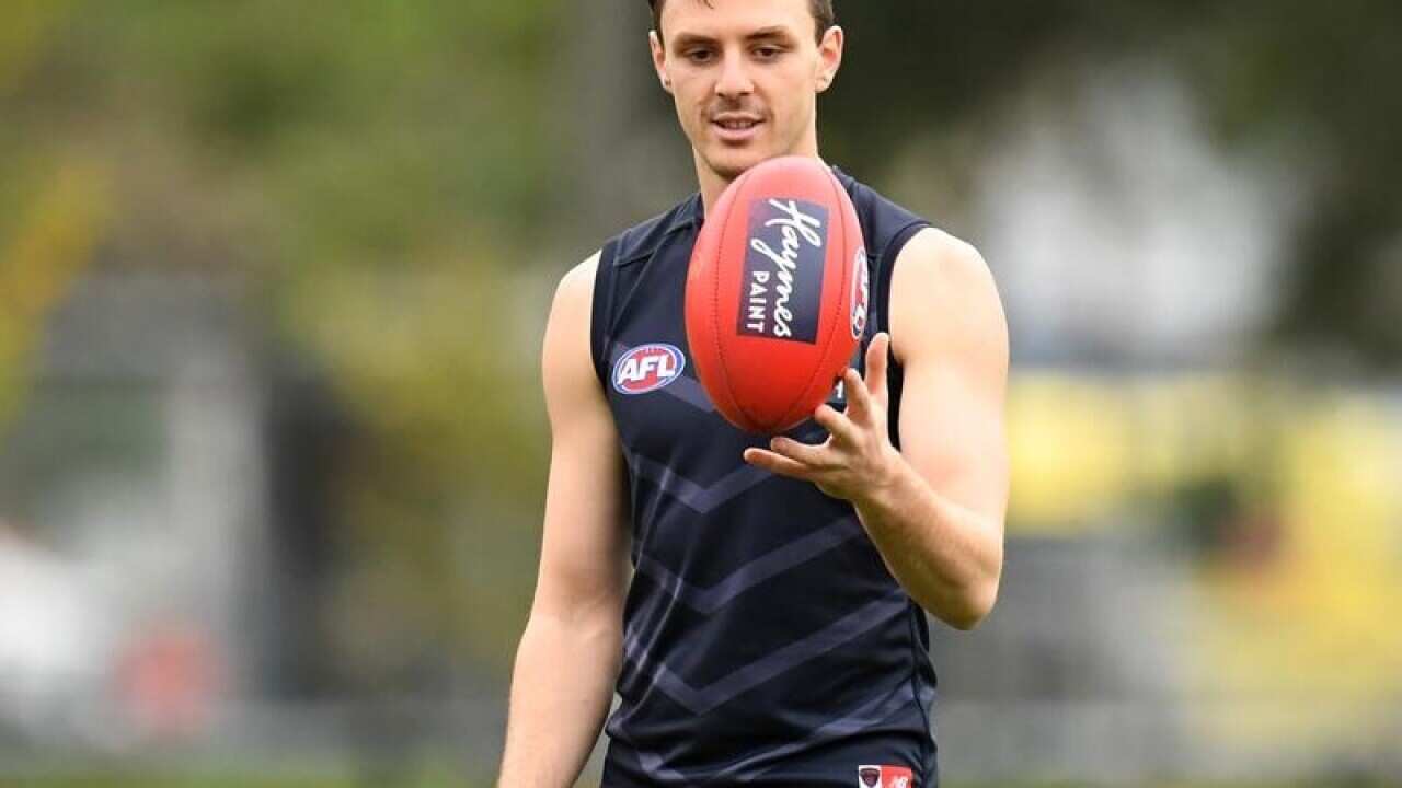 Melbourne Demons player Jake Lever