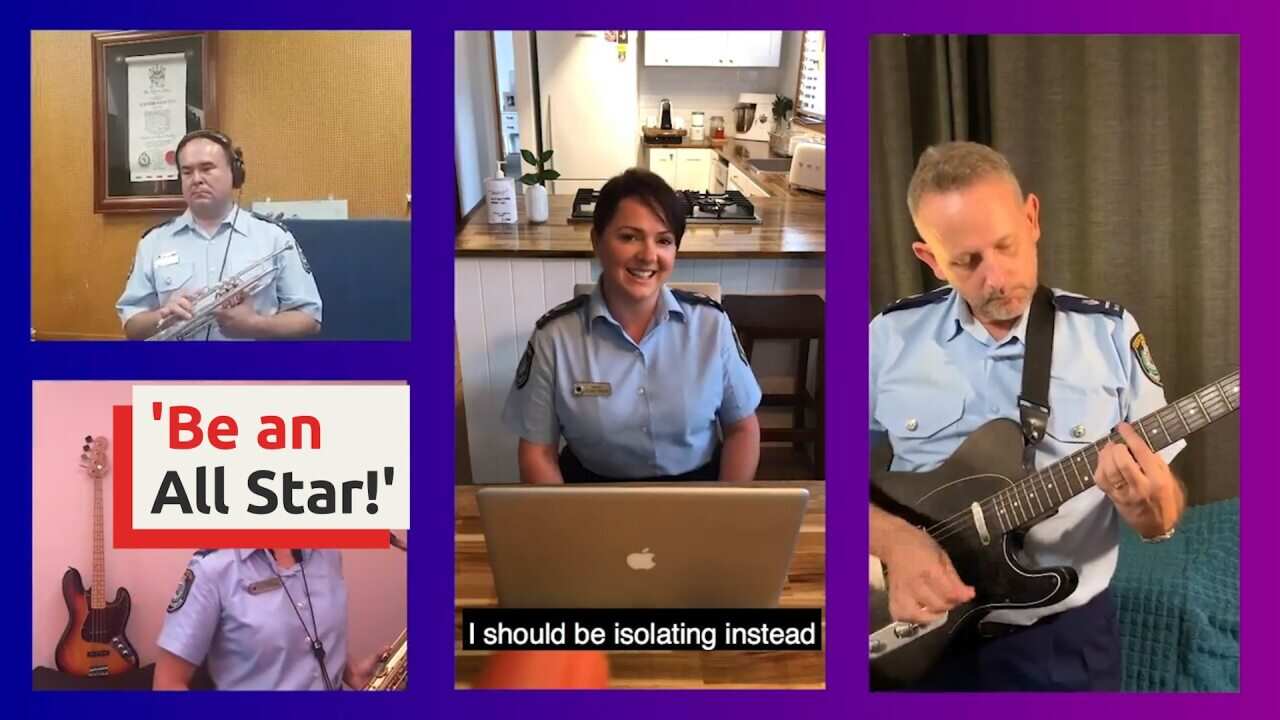 NSW Police message to the public in song