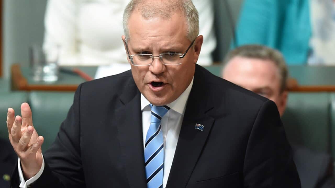 Australia's Treasurer Scott Morrison