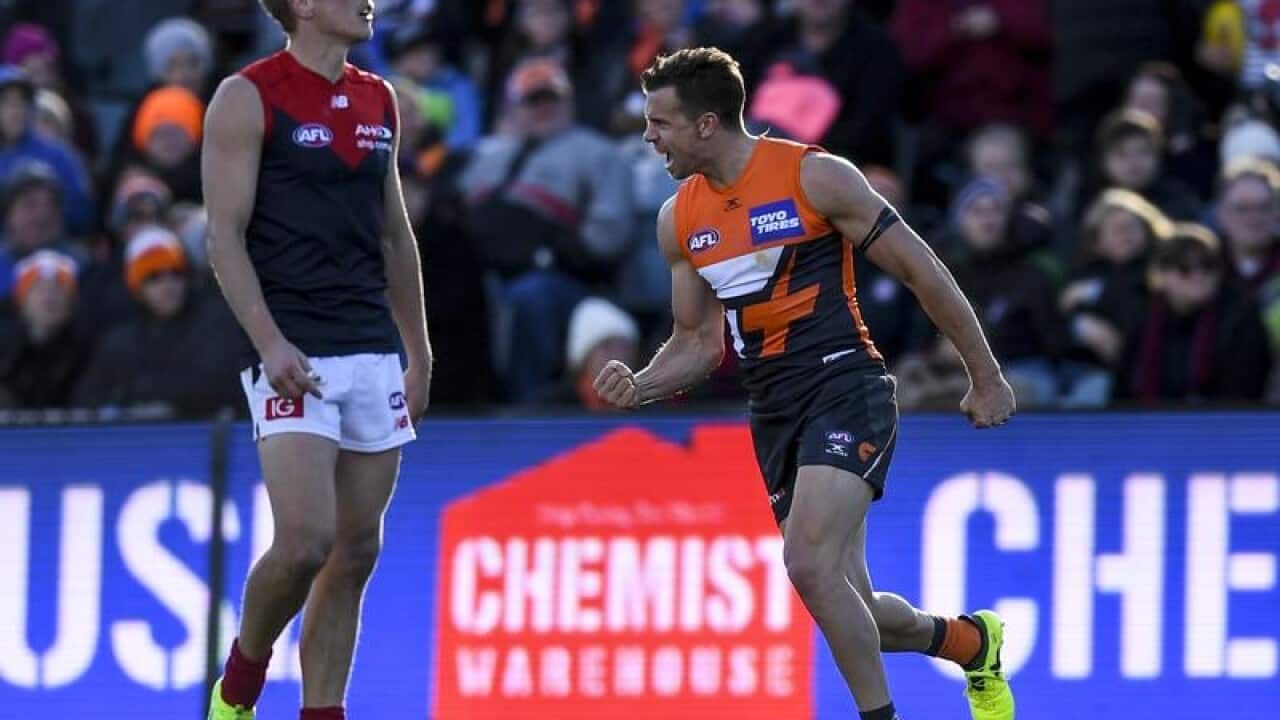 Brett Deledio of the Giants