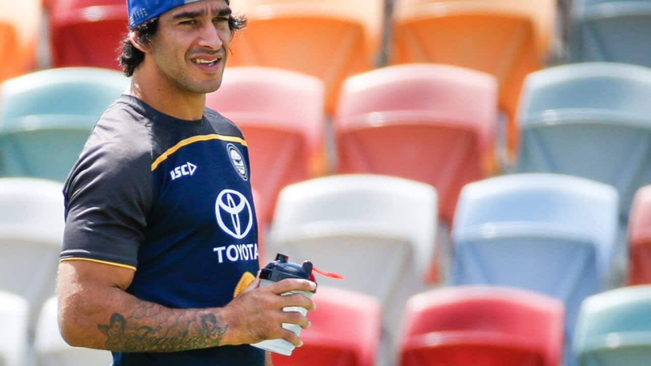 Cowboys co-captain Johnathan Thurston