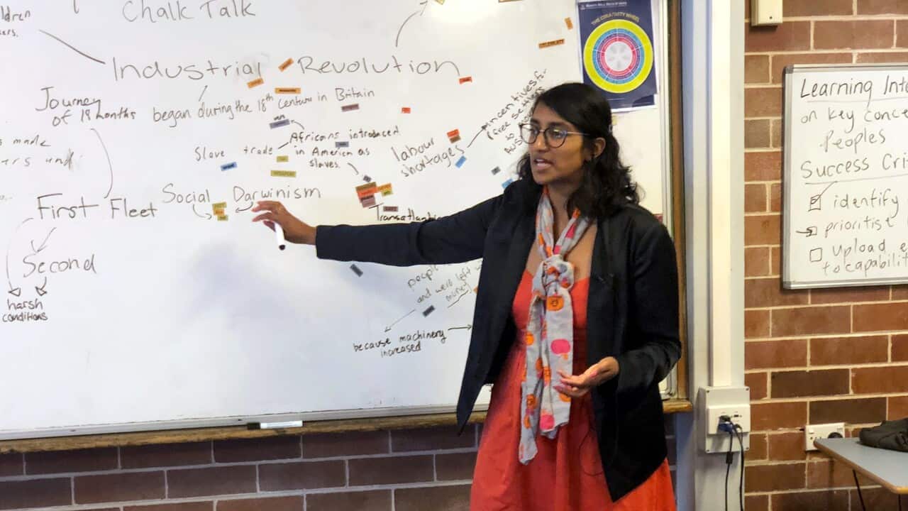Yasodai Selvakumaran teaches history, society and culture at Rooty Hill High School in New South Wales.
