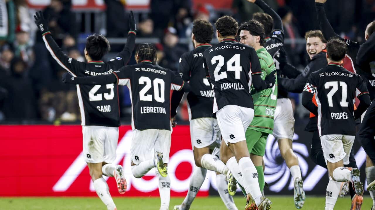 Eredivisie 2025-2026 Feyenoord Rotterdam v NEC Nijmegen