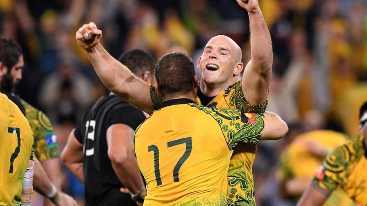 Wallabies player Stephen Moore