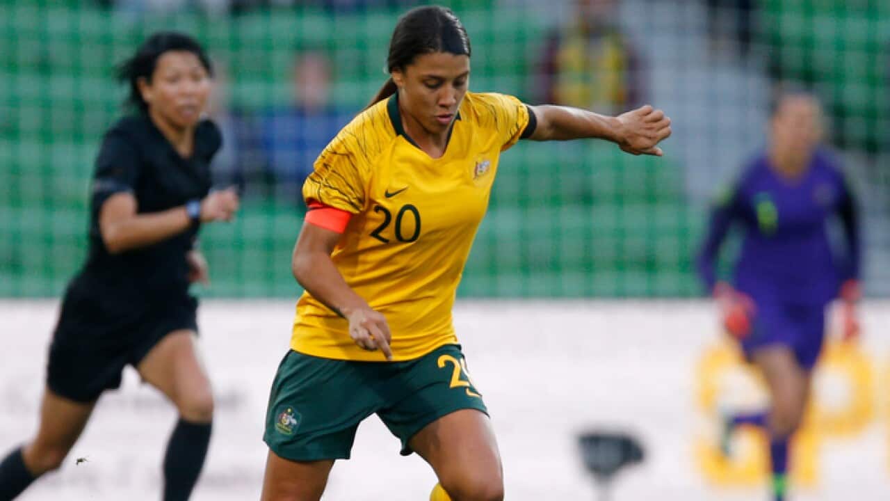 Matildas captain Sam Kerr