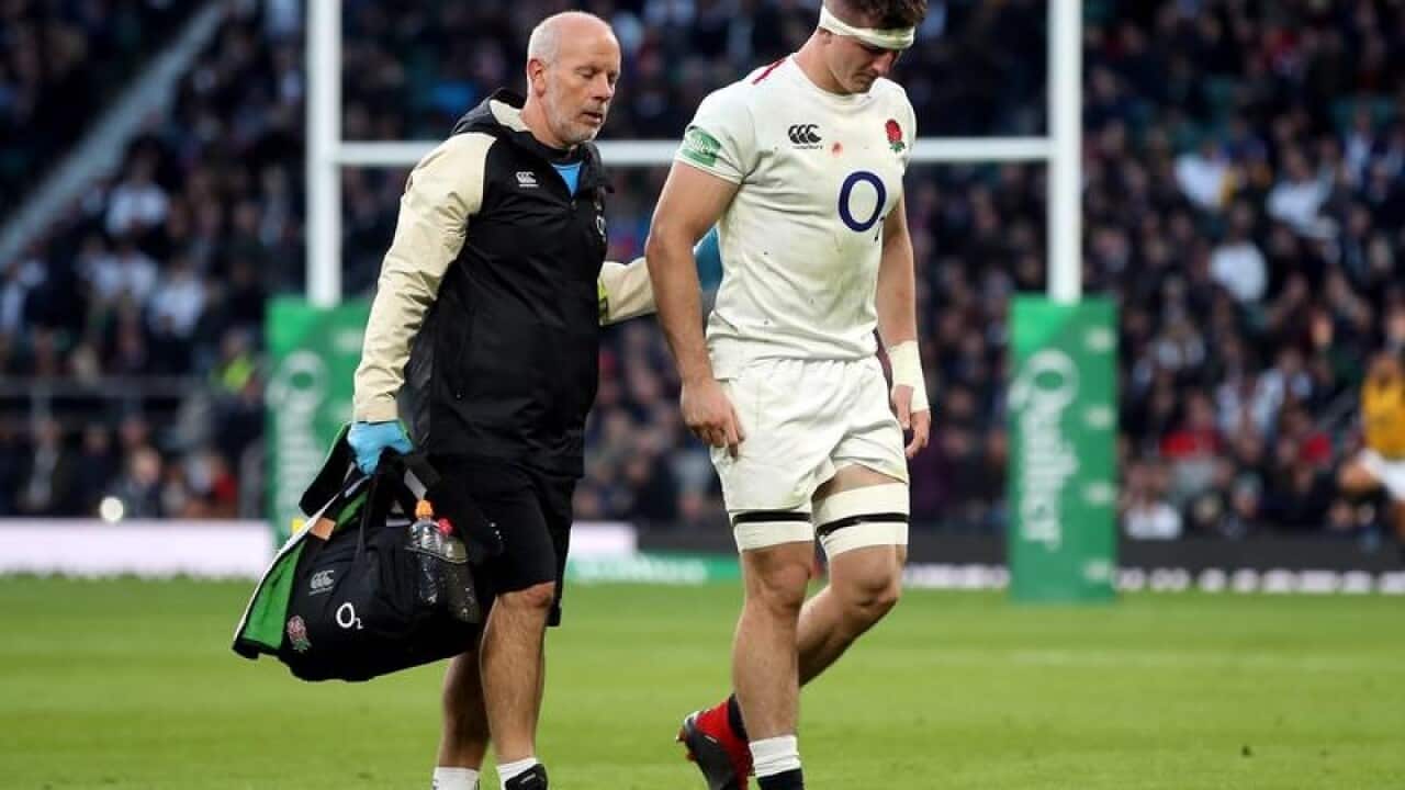 England's Tom Curry.