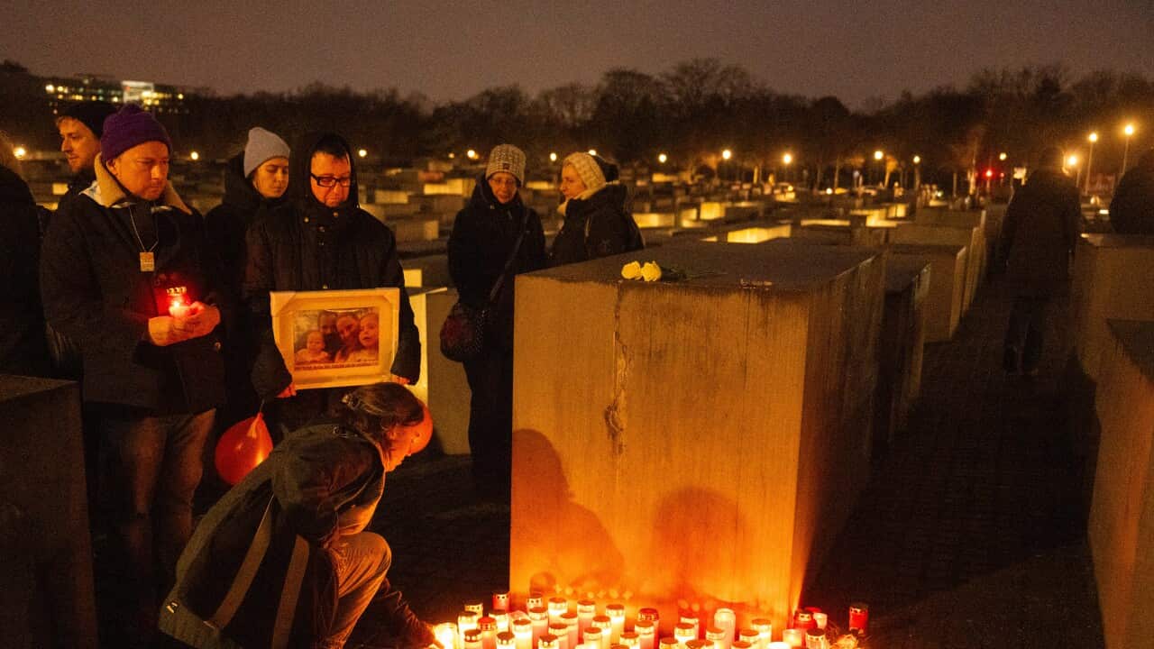 Before the day of remembrance for the Holocaust victims
