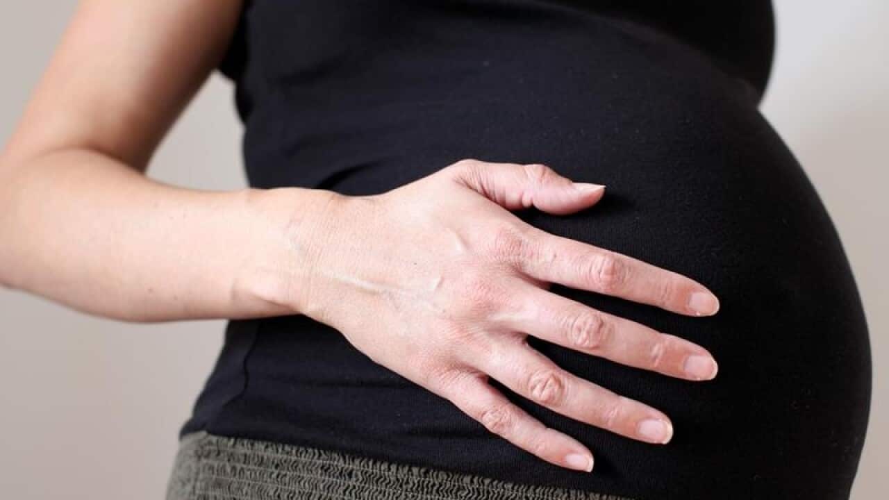 pregnant woman