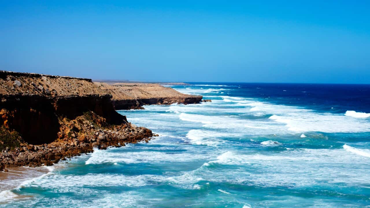 Eyre Peninsula coastline.