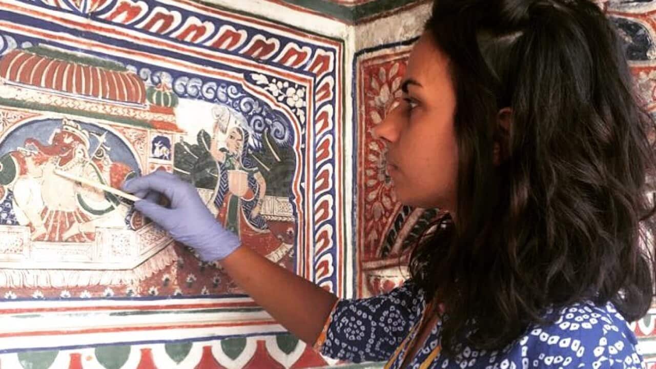 La restauratrice italo-indiana Harpreet Tanday.