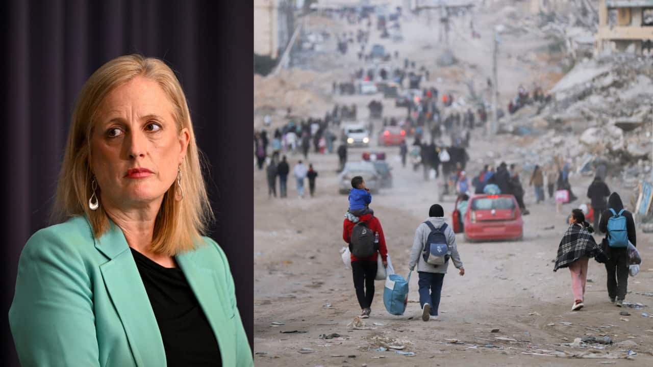 Forced displacement in Trump’s Gaza plan ‘inconsistent with international law’: minister Forced displacement in Trump’s Gaza plan ‘inconsistent with international law’: minister