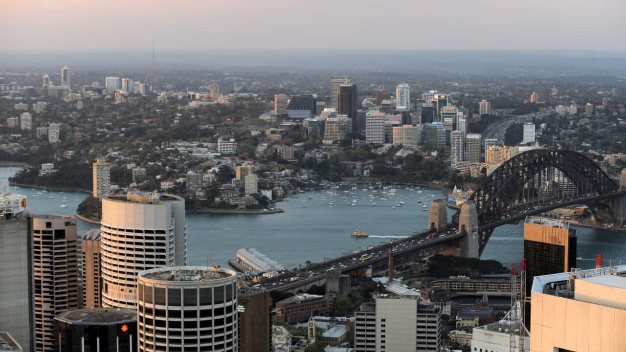 A file image of the Sydney skyline