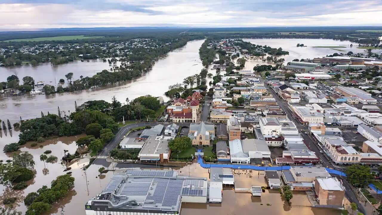 Heavy rain brought flooding to east coast areas of Queensland.