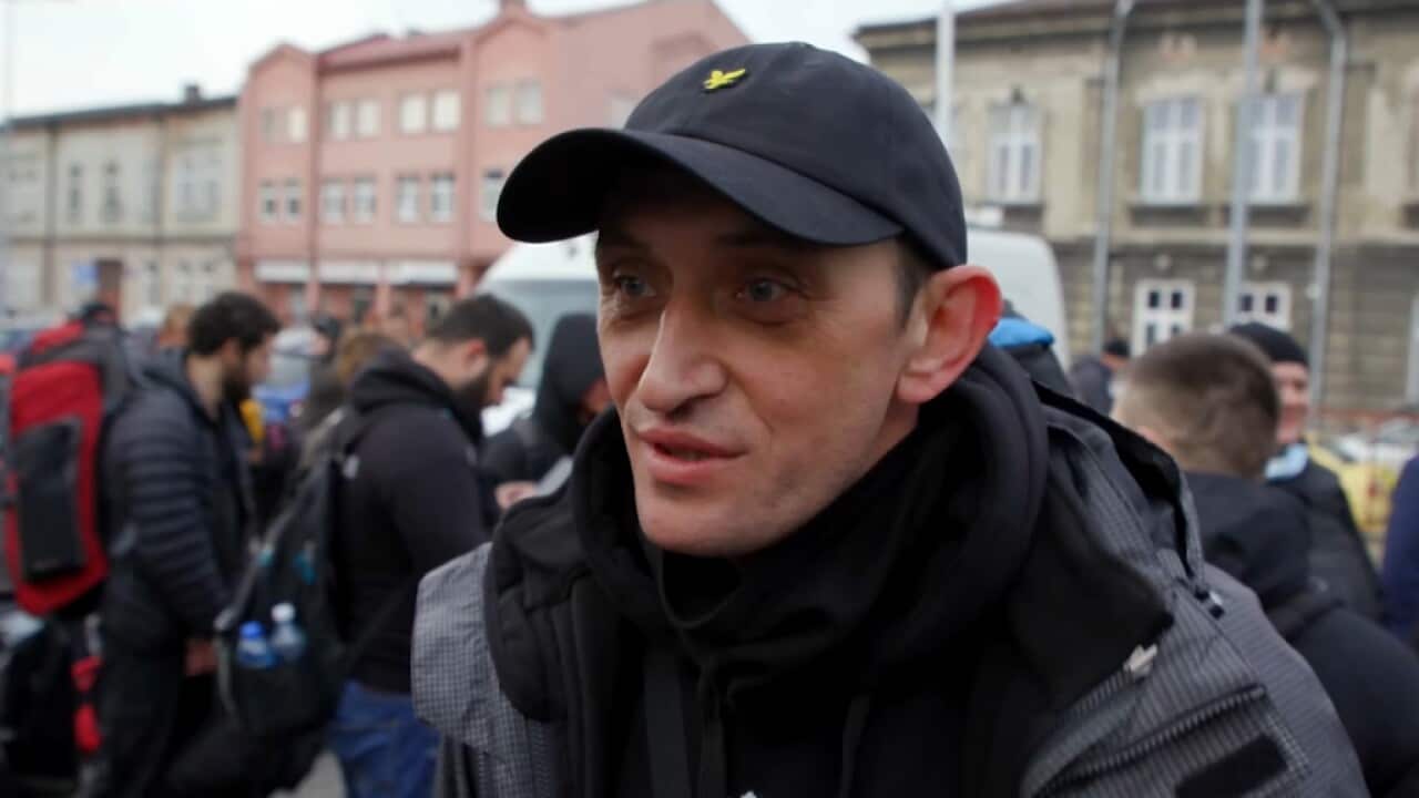 Man returning to Ukraine to fight Russian military invasion - March 3, 2022 SBS.jpg