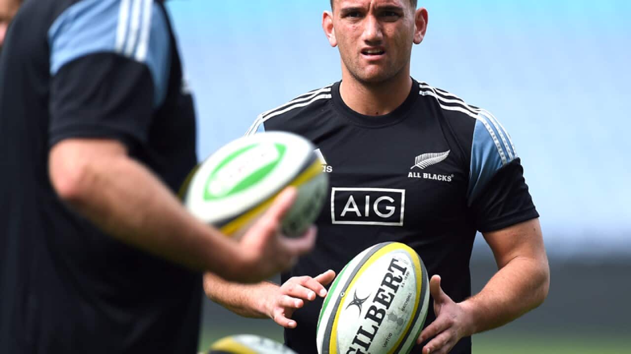 All Blacks five-eighth Aaron Cruden