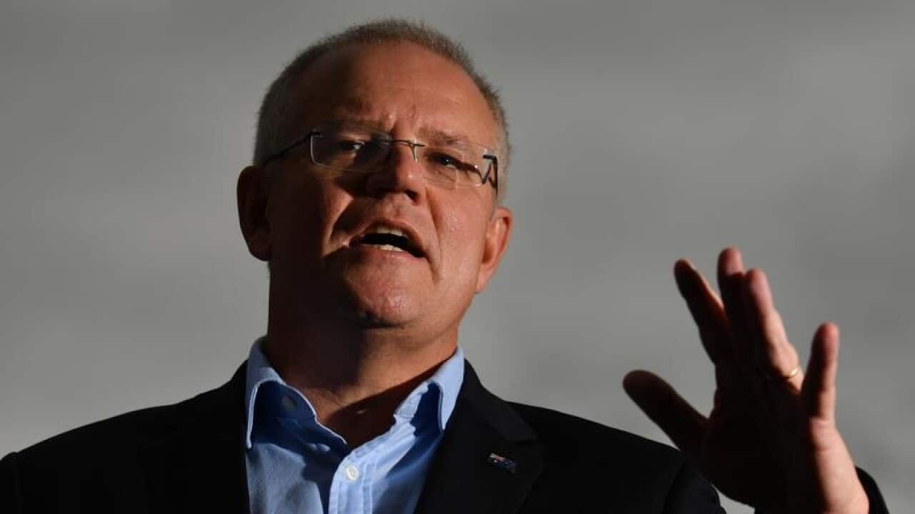 Scott Morrison's lead over Bill Shorten as preferred prime minister has substantially decreased.