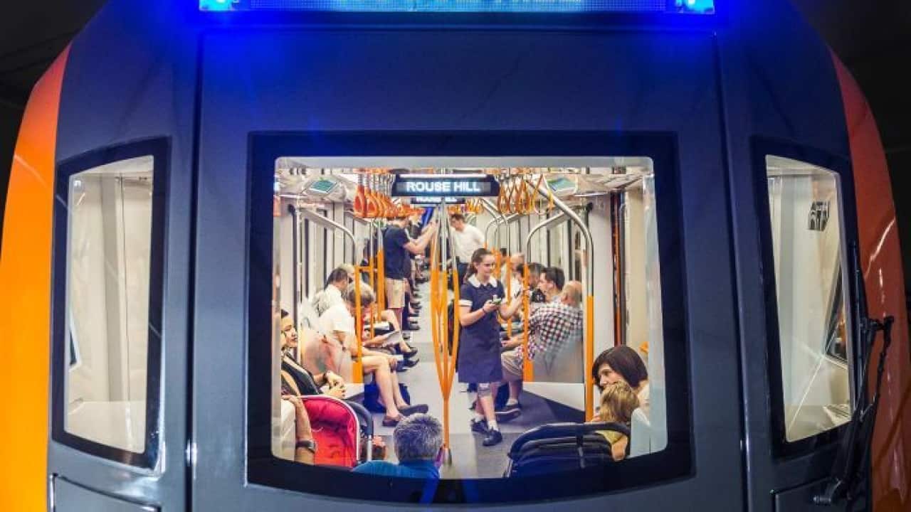 Driveless train