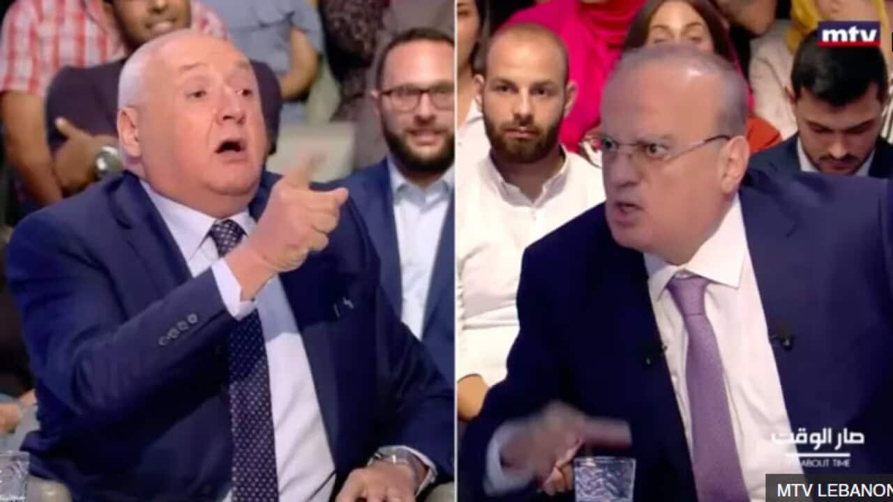 عراك بالأيدي بين ضيفي برنامج لبناني.jpg