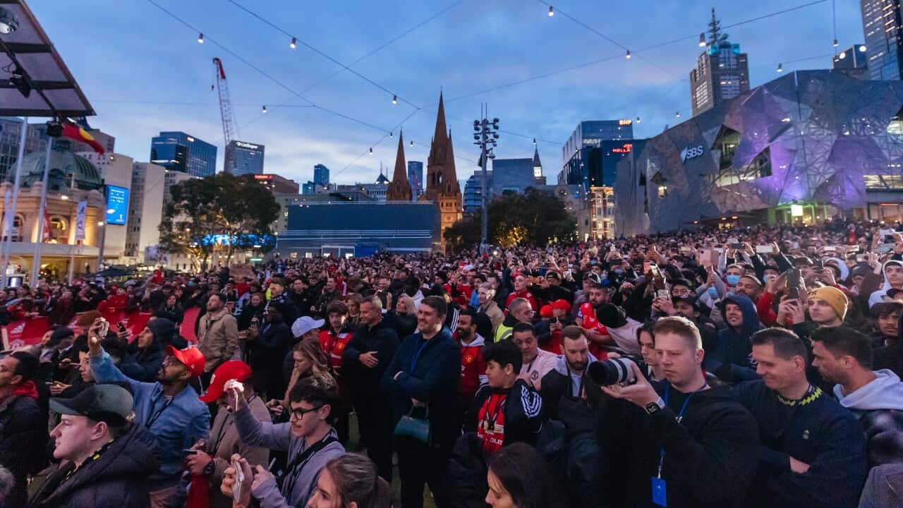 Evening Crowd