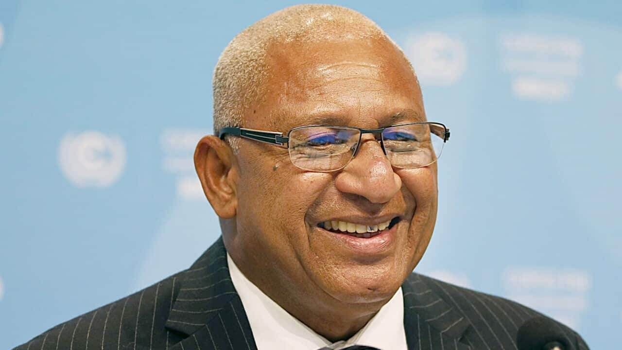 Fijian Prime Minister Frank Bainimarama.