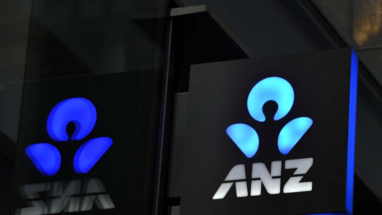 ANZ Bank signage