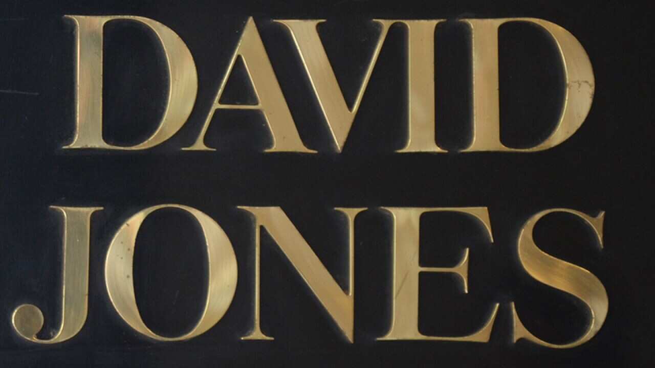 David Jones sign.