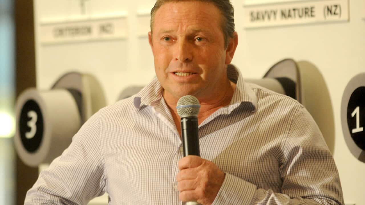 Trainer Robbie Laing