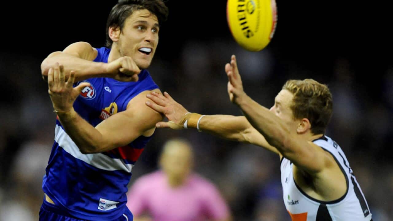 Ryan Griffen in action.