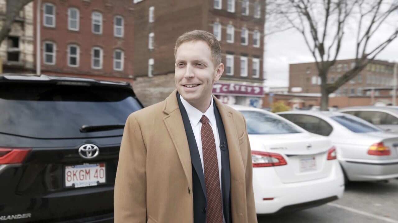 Mayor of Holyoke, Alex Morse.