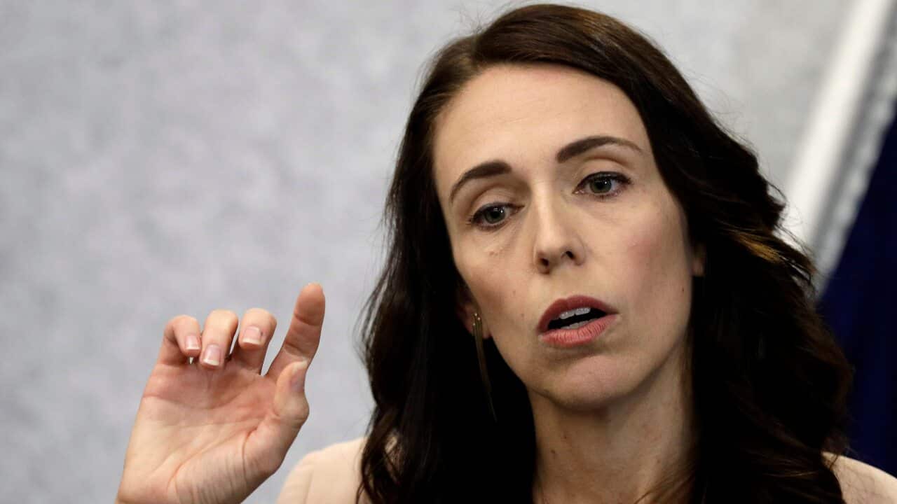 New Zealand Prime Minister Jacinda Ardern.