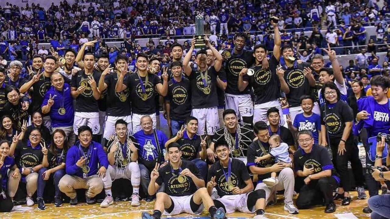 UAAP Basketball champions, Ateneo Blue Eagles