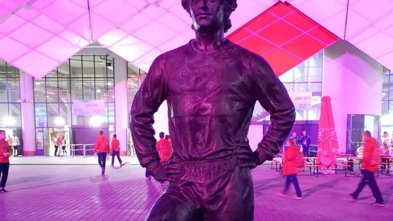 Fyodor Cherenkov statue