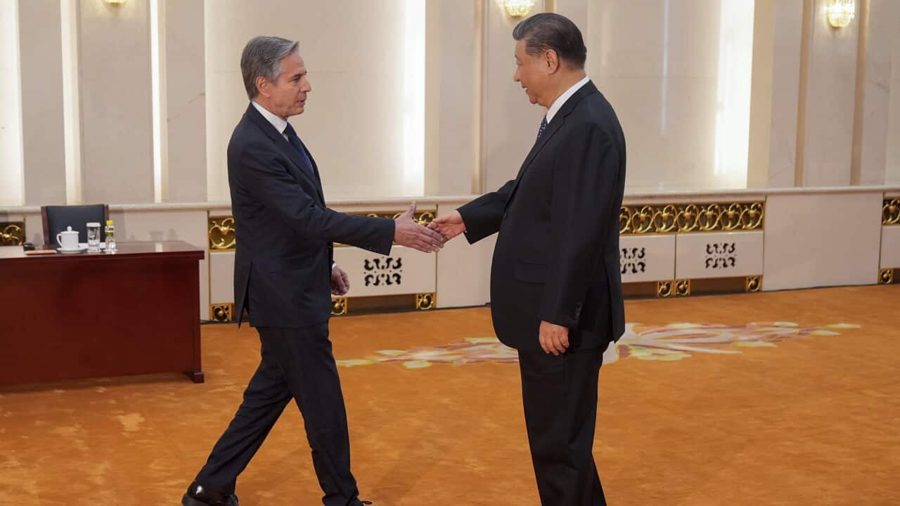 APTOPIX US China Blinken