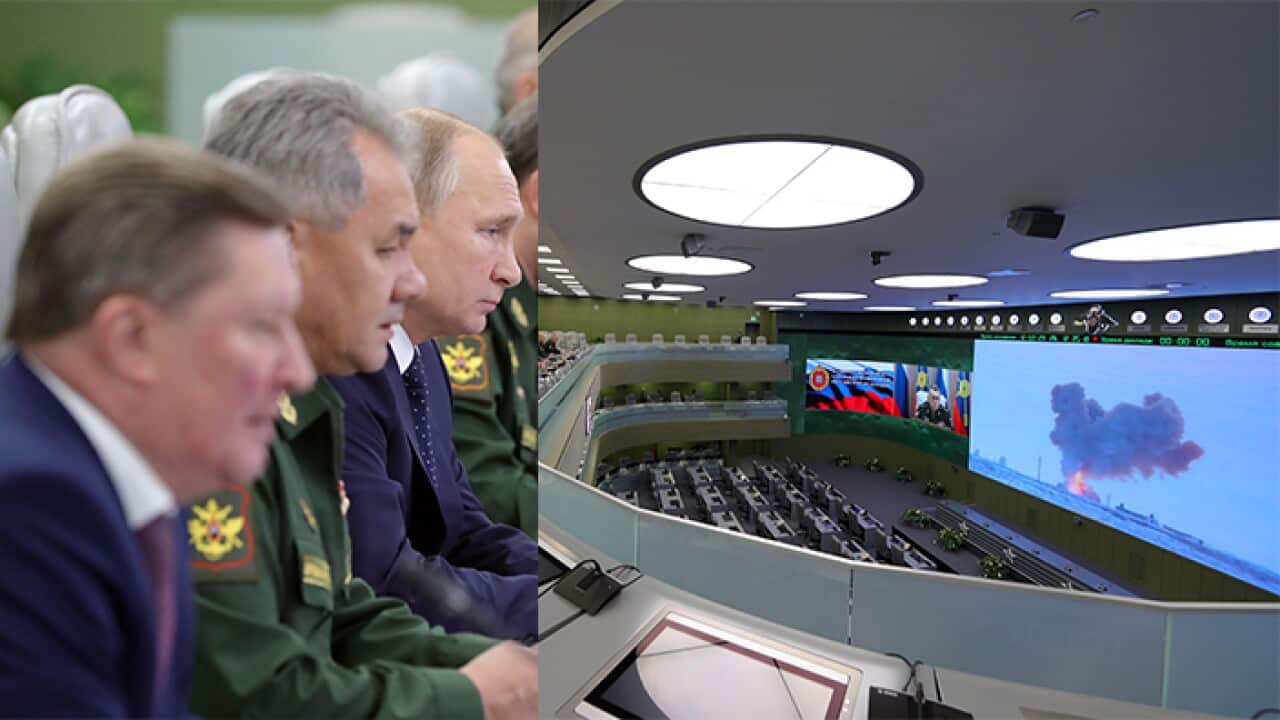 Russian  hypersonic missile test