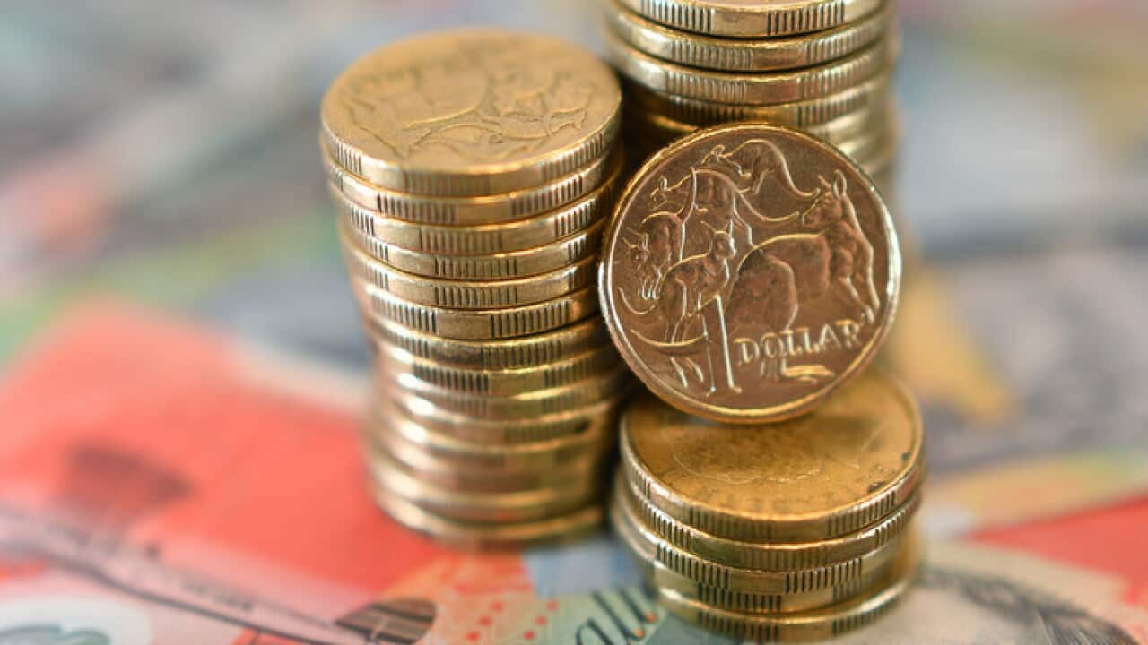 Australian dollars in Sydney