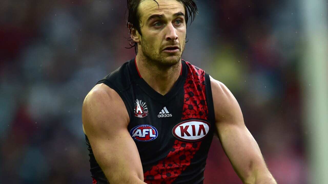 Bombers captain Jobe Watson.