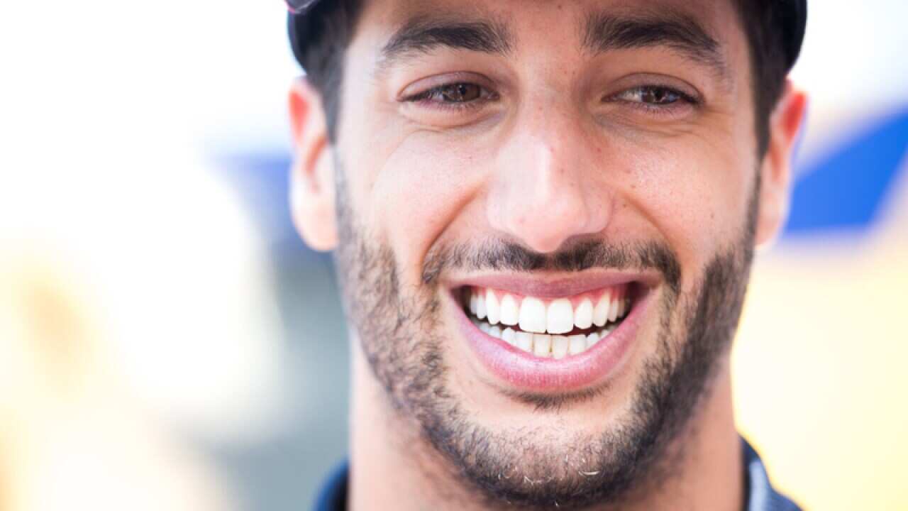 Australian Formula One driver Daniel Ricciardo