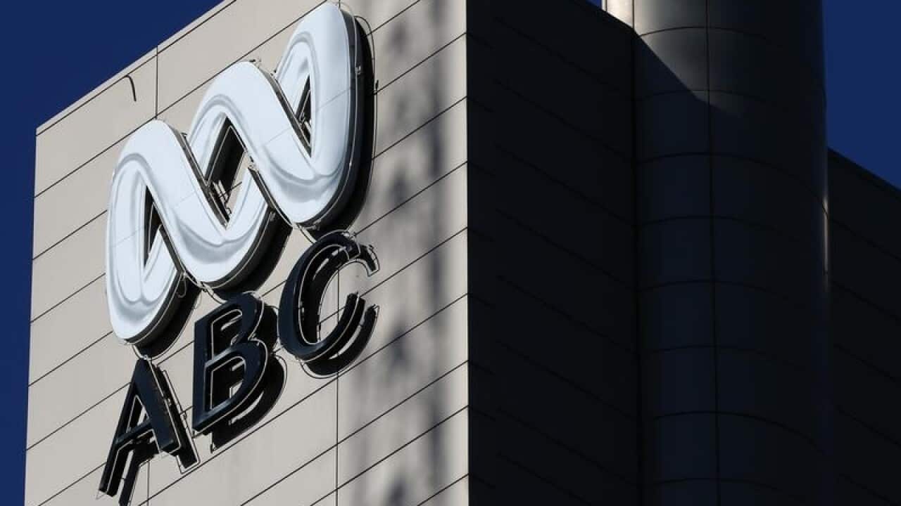 A sign at the ABC's Ultimo headquarters