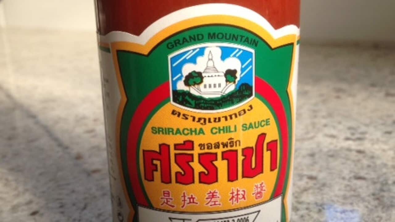 Thai Sriracha Chili Sauce by Grand Mountain company, one of the original producer from Sriracha Town in Thailand.