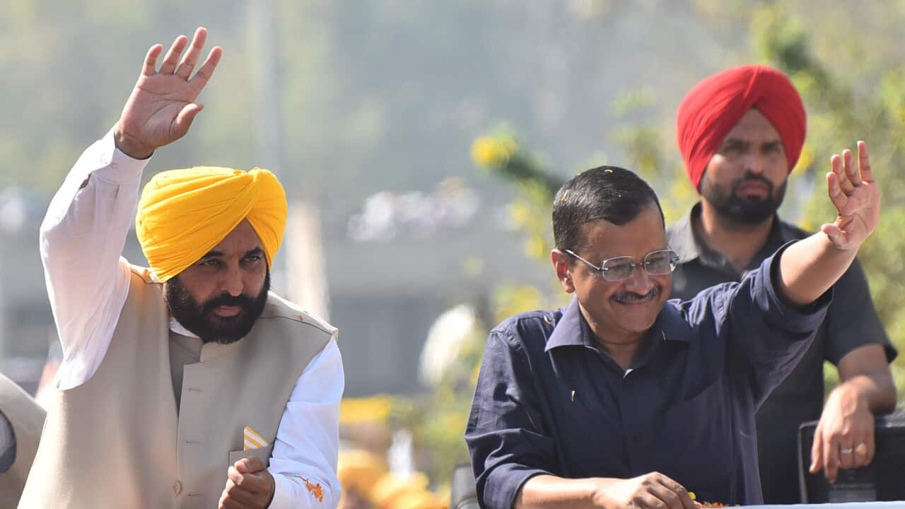 India: AAP Convener Arvind Kejriwal And Punjab CM Designate Bhagwant Mann Hold Mega Roadshow In Amritsar After Punjab Sweep