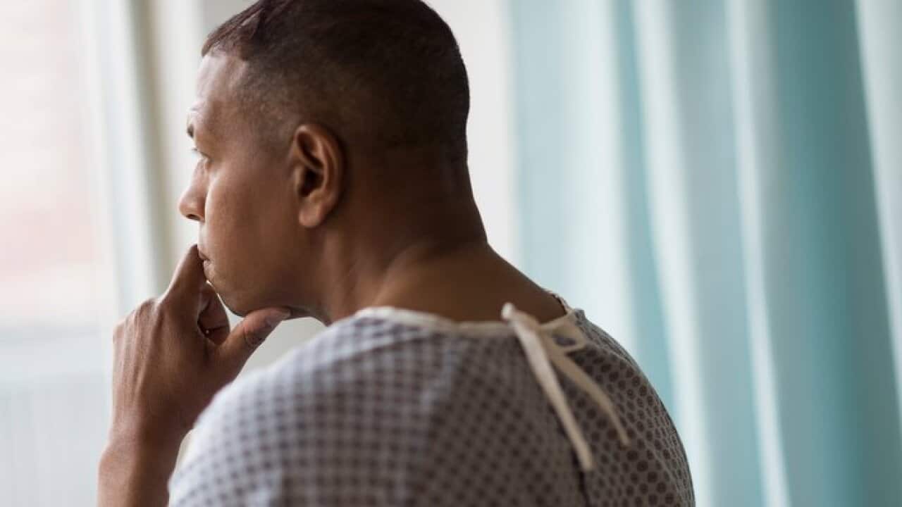 A male patient