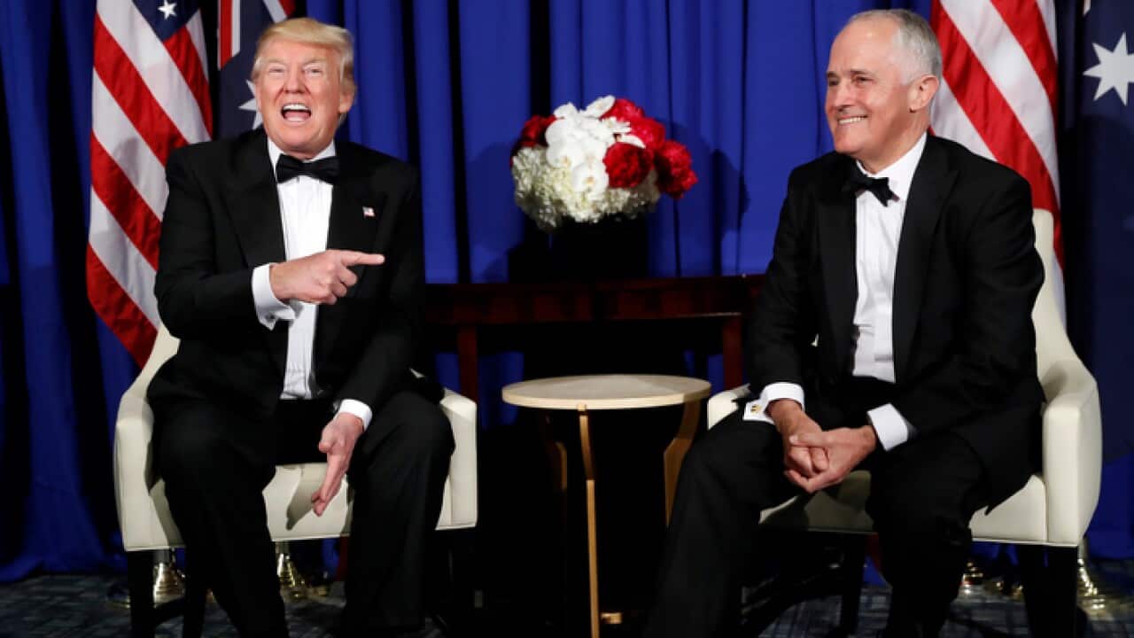 President Donald Trump And Prime Minister Malcolm Turnbull