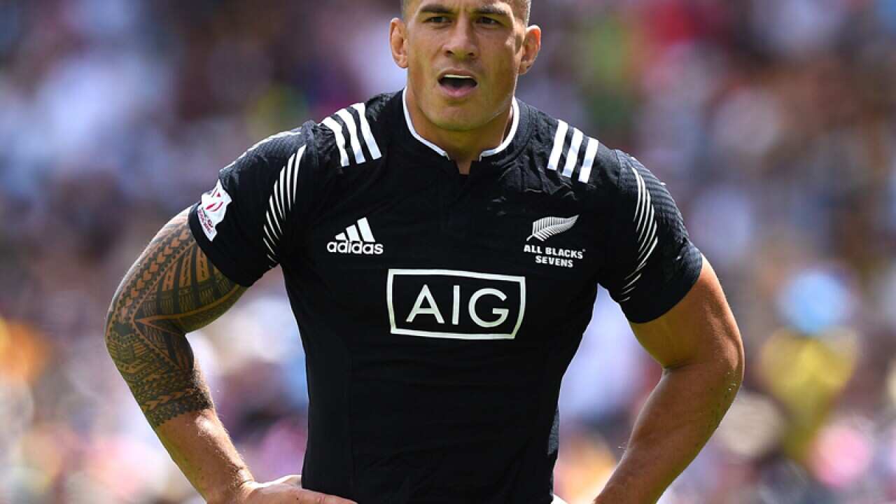 New Zealand rugby star Sonny Bill Williams