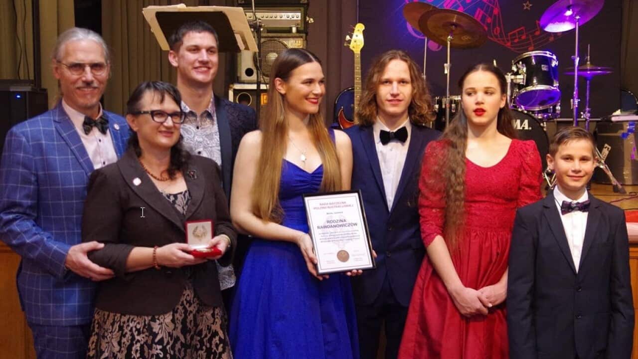 Rodzina Rawdanowicz z Melbourne