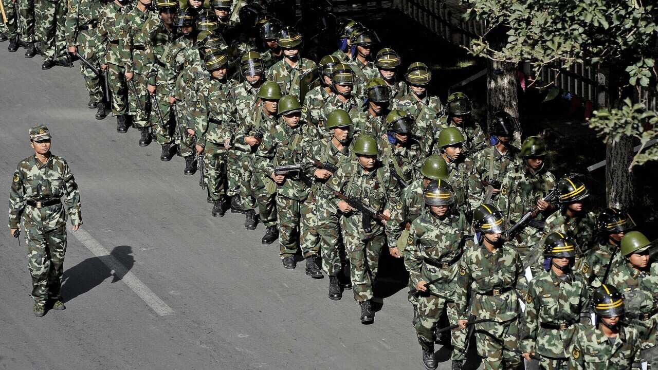 Chinese troops marching.JPG