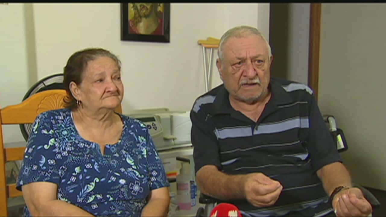 Ramez Abdallah Ramez and his wife Malaka Abdelmalak