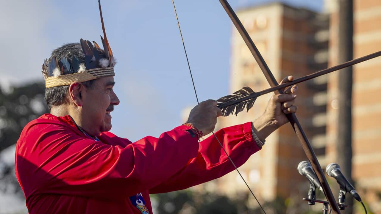 Venezuelan president Nicolas Maduro attends Indigenous Resistance Day event in Caracas
