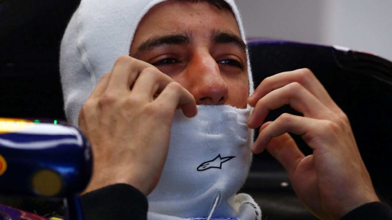 Australian Formula One driver Daniel Ricciardo